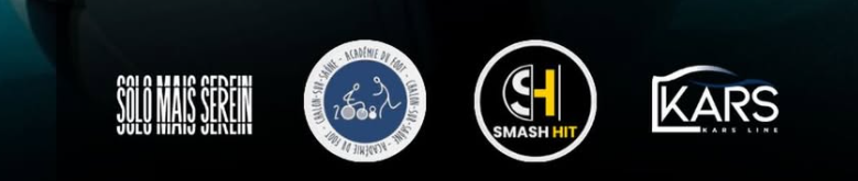 Sponsors Élite Game — Solo Mais Serein, Académie du Foot, Smash Hit, KARS Line